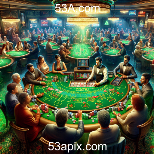 Desbravando o Cassino Ao Vivo em 53A.com